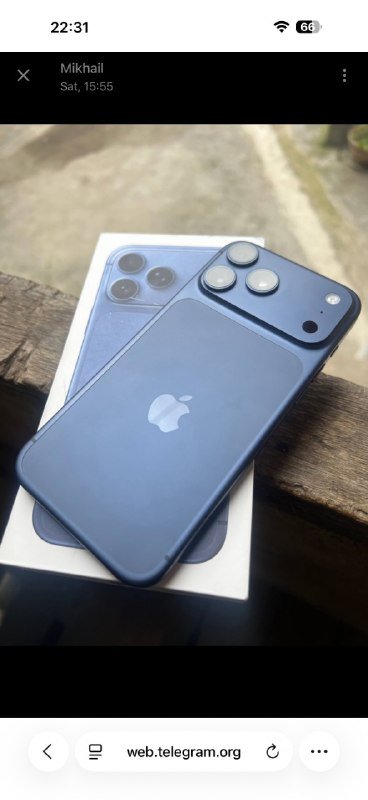 iPhone 17 pro max 256 gb