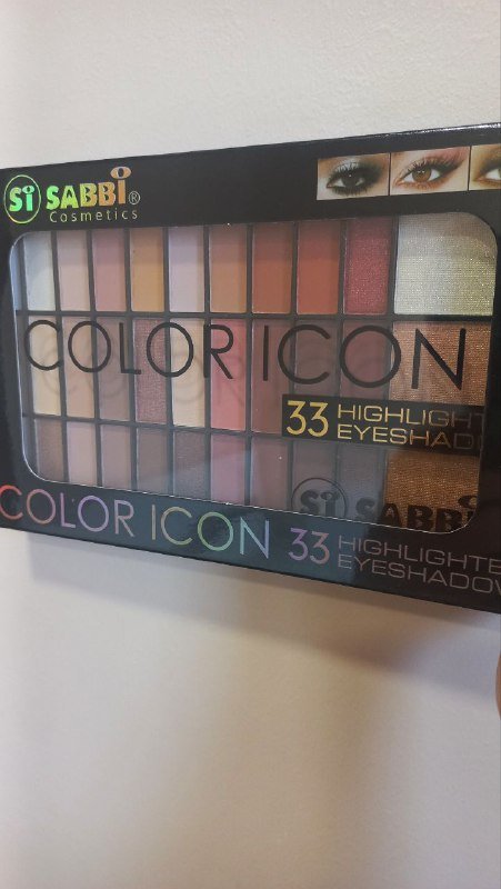 Палетка теней для век Color Icon 33 оттенка