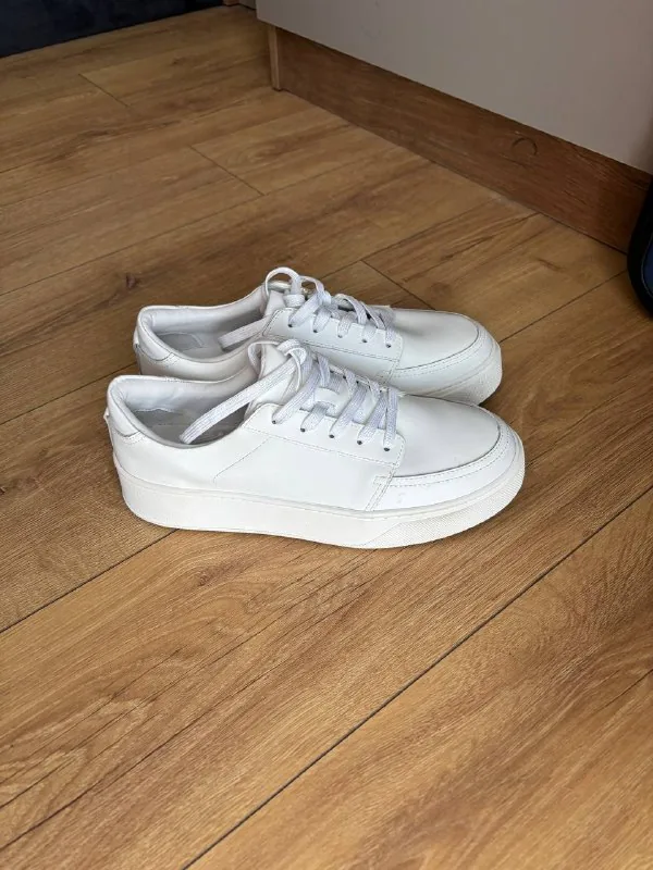 Белые кеды Zara 43 размер 1
