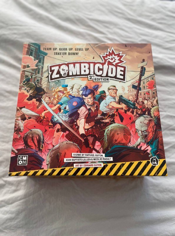 Настольная игра Zombicide с дополнениями и органайзерами