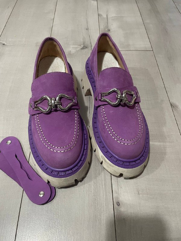 Кожаные ботинки 38 размер 2