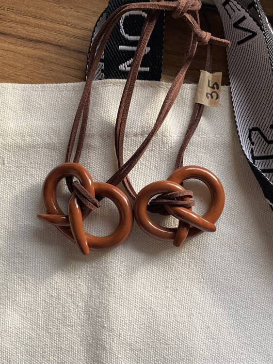 Подвес крендель для ключей, сумки, брюк