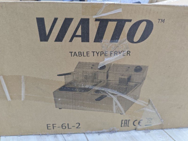 Профессиональная электрическая фритюрница 6 л 5.5 КВт 3