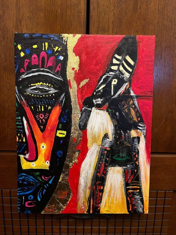 Картина Любовь и обман (демонизм) 40x30 см