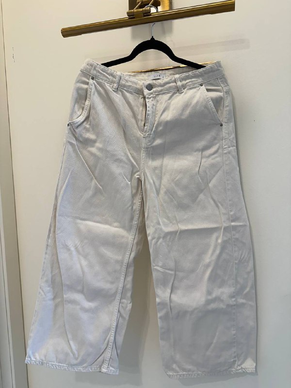 рубашка Uniqlo, пиджак голубой, кюлоты lime, куртка topshop, пляжный халат Waikiki 5