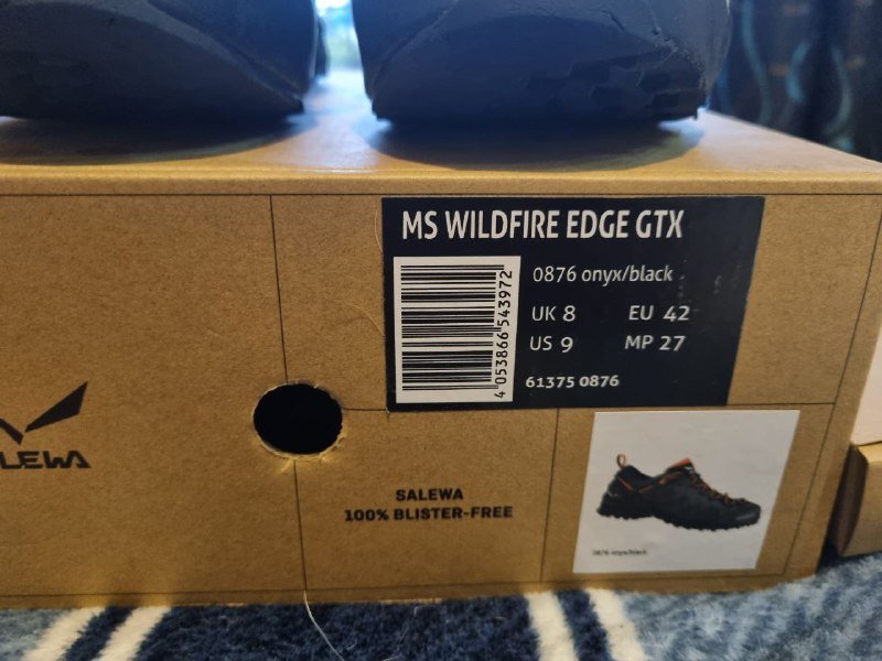 Наколенник, мужские ботинки Salewa Wildfire Edge Mid GTX, дождевик 4