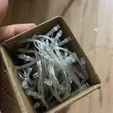 Гирлянда тёплый белый 1