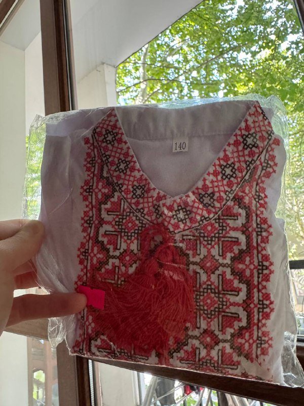 Вышиванка на мальчика размер 140 2