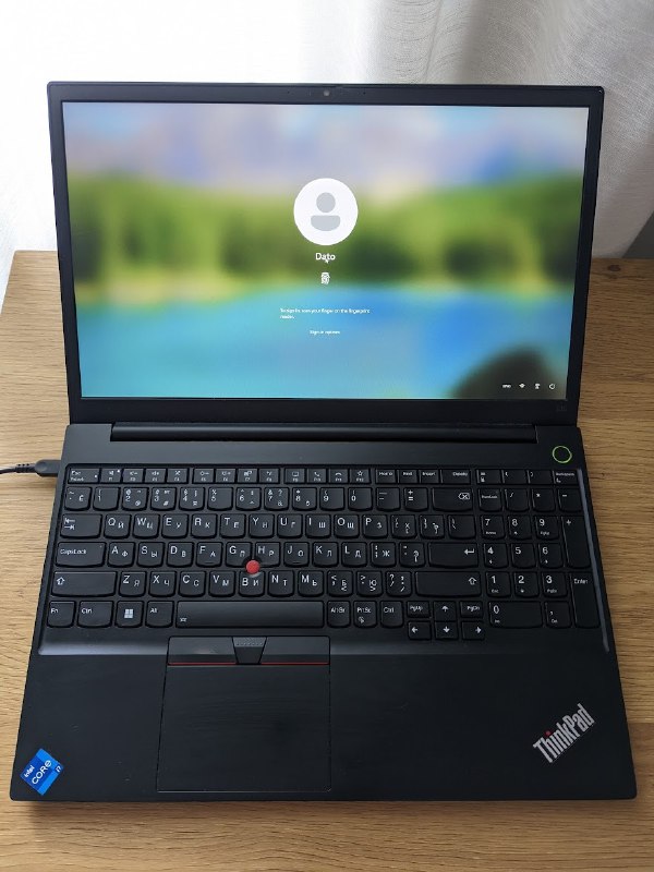 Lenovo ThinkPad E15 gen 2, Intel i7, 16GB RAM, 500GB SSD 2