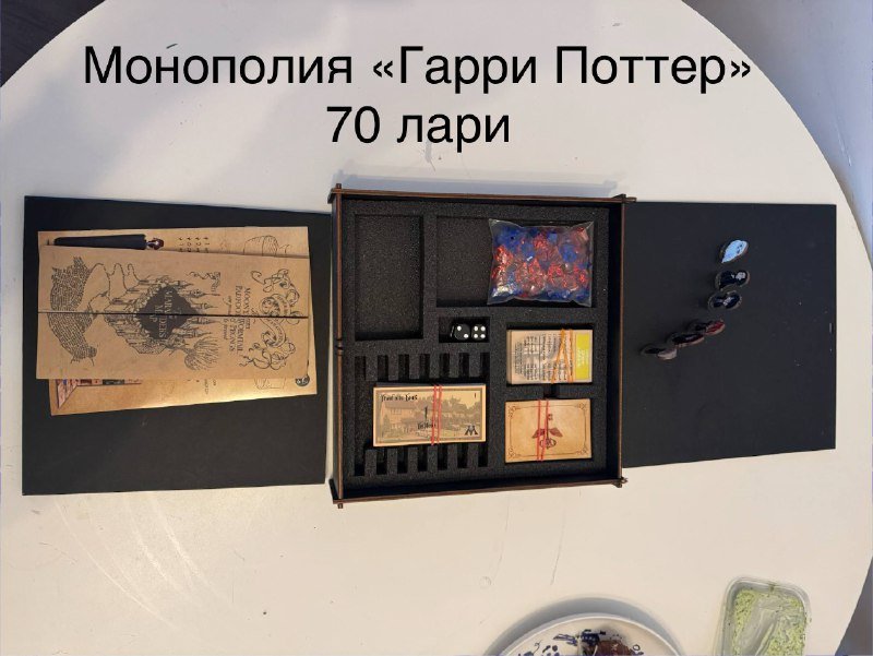 Аквариум, гантели, Монополия Гарри Поттер, шахматы, Bluetooth-микрофон, колонки ПК, женская сумка 3