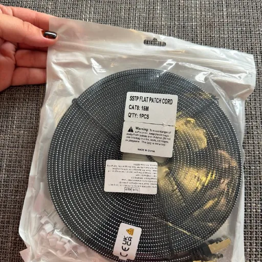 SSTP Flat Patch Cord 15 метров Cat8