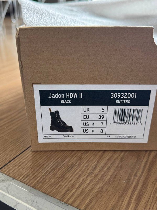 Ботинки Dr Martins Jadon HDW II черные новые 2