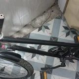 Немецкий велосипед Shimano, перекрашен в черный 1