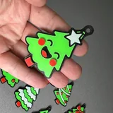 Christmas tree hanging ornaments, 10 pcs. 2