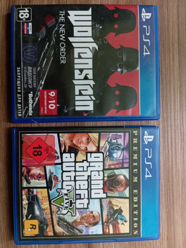 Диск для PS4 Wolfenstein The New Order