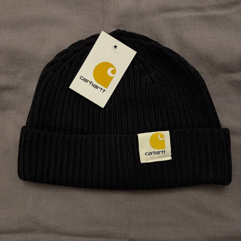 Шапки Carhartt бини бежевая, черная 2