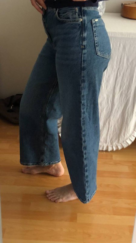 Джинсы укороченные Zara размер M 2