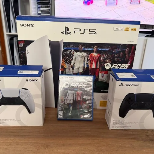 PlayStation 5 Slim 1 ТБ FC 26 Edition с 2 джойстиками и диском