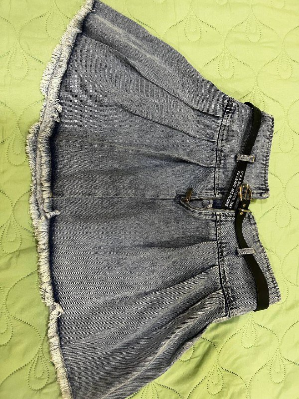 Куртка, кастьюм, джинсовая юбка, черная рубашка 5