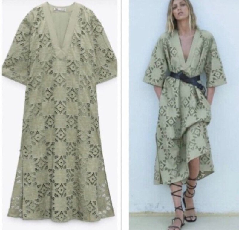 Платье Zara летнее стильное размер M-L