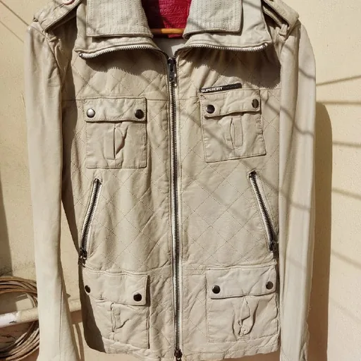 Кожаная куртка Superdry