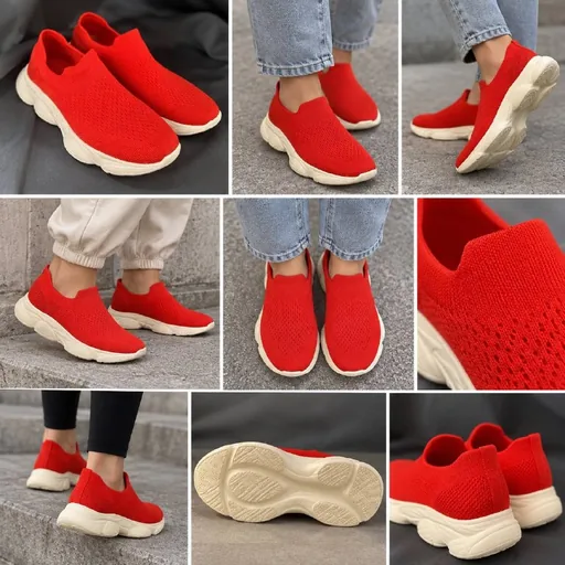Textile sneakers