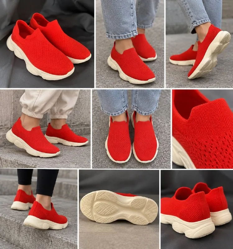 Textile sneakers