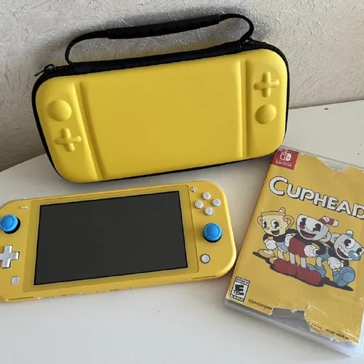 Nintendo Switch Lite, чехол, Cuphead