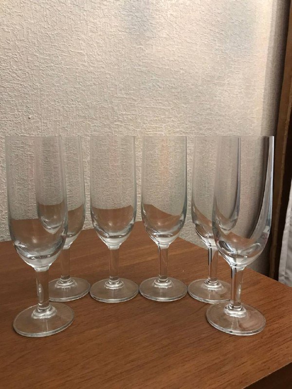 Бокалы 6 штук