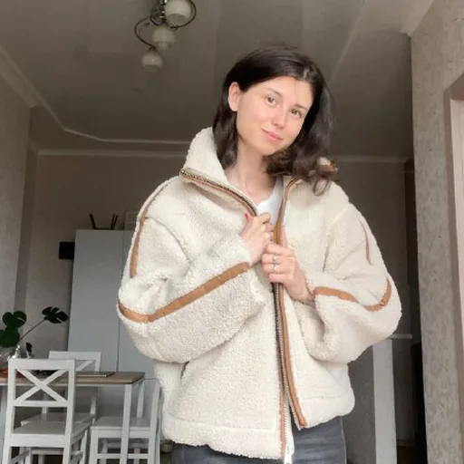 Шубка, куртка овечка H&M XS