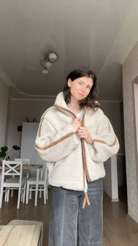 Шубка, куртка овечка H&M XS 1