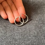 Серьги серебряные 925 4