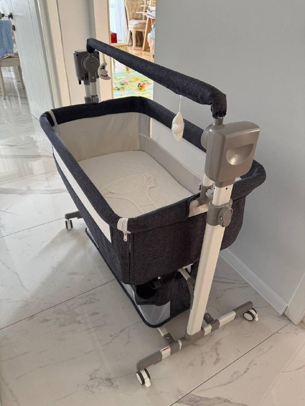 Детская приставная электрическая колыбель