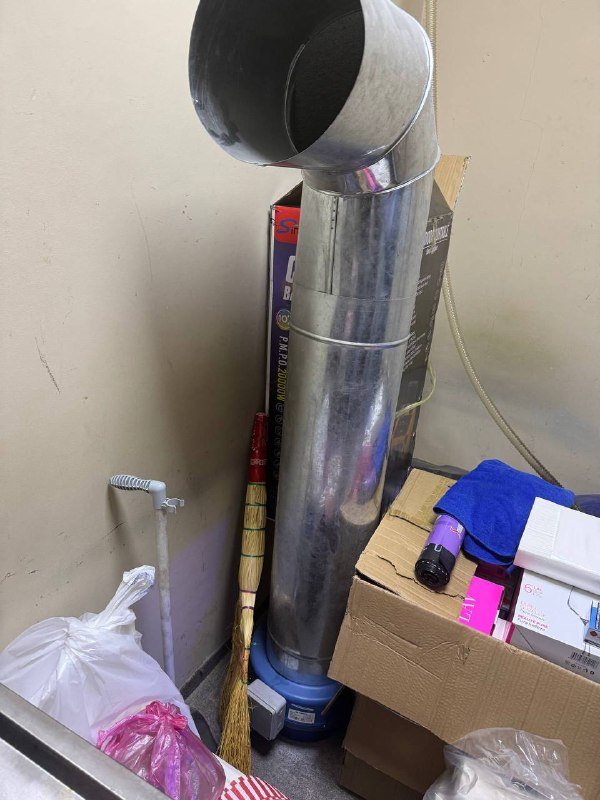 Вытяжка вентиляционная труба с мотором