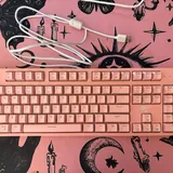 Розовая механическая клавиатура HAVIT KB871L 2
