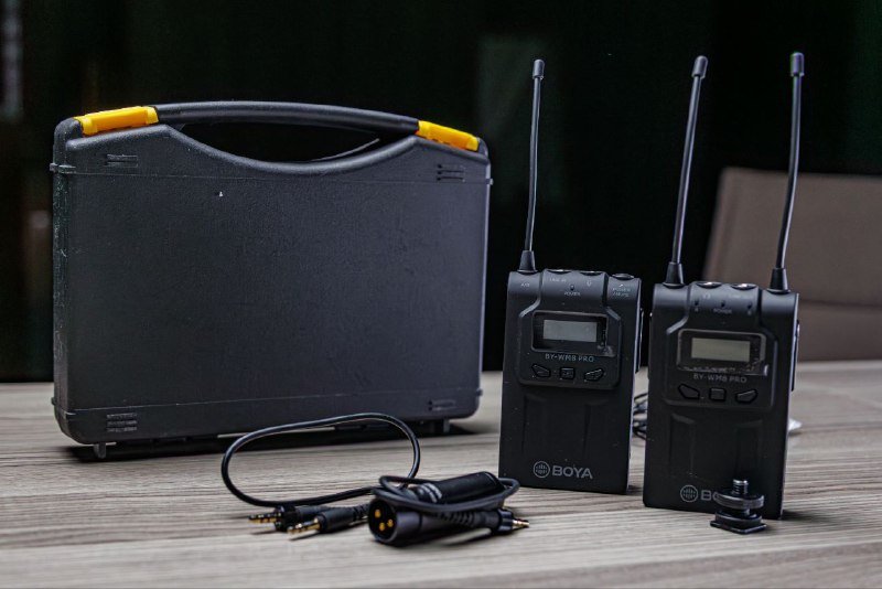 Радиопетля Boya BY-WM8 PRO с аксессуарами