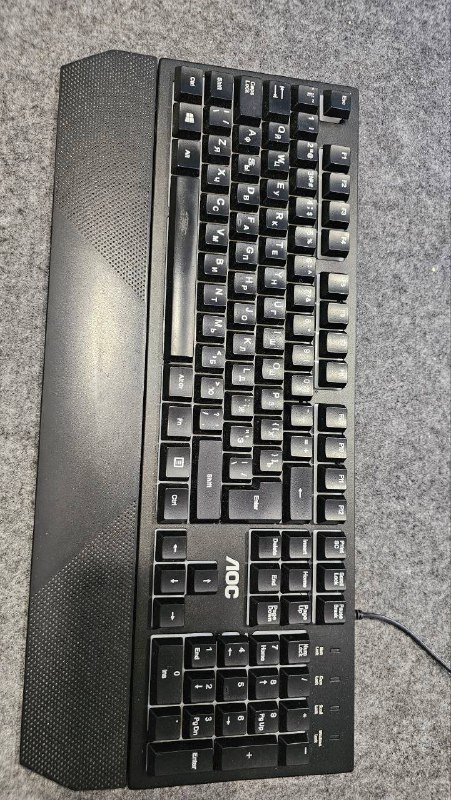 Стол компьютерный/рабочий, Клавиатура, Кольцевая лампа 4