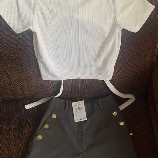 Zara топ и шорты
