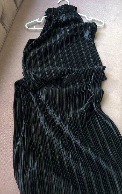 Плиссированная юбка ниже колен 3