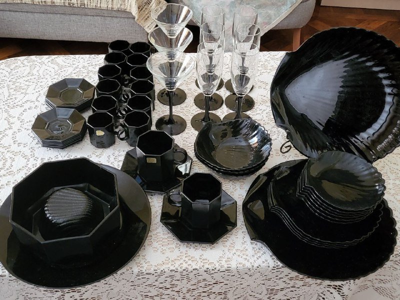 Сервизы и наборы посуды из Франции и Японии фарфор стекло