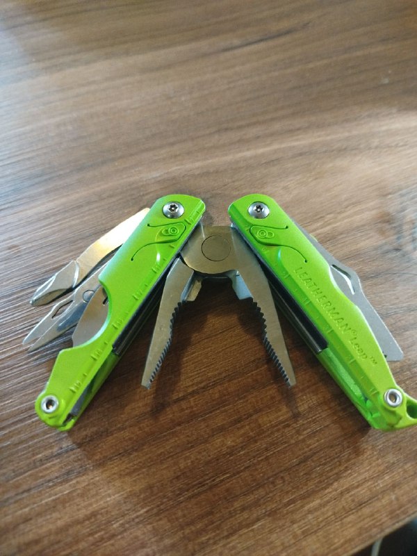 Мультитул Leatherman Leap Green 13 в 1 5