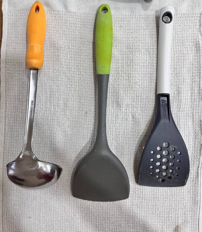 Половник, кулинарная лопатка, перфорированная лопатка