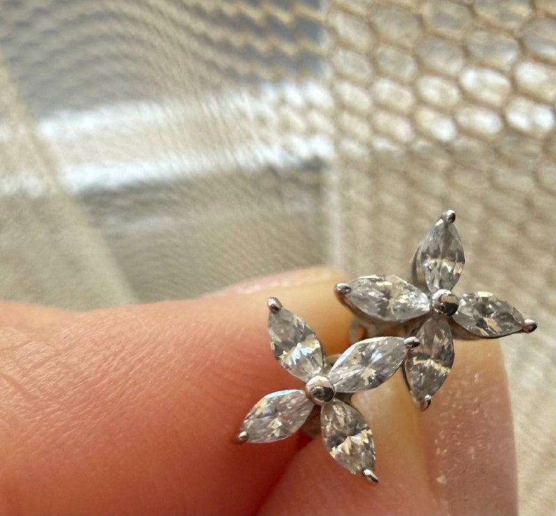 Серьги sunlight серебро с фианитами 2