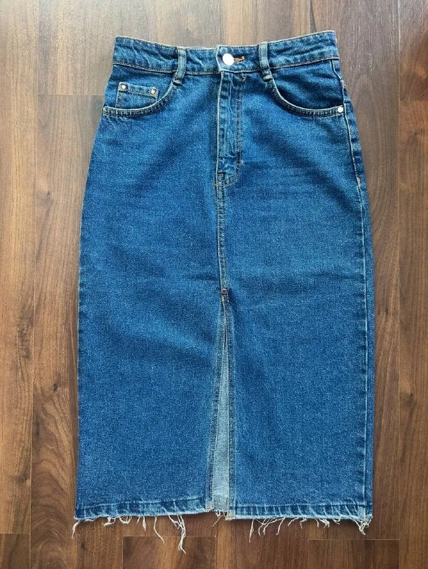 Джинсовая юбка Zara 1