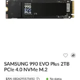 Samsung 990 EVO Plus 2 TB SSD 2