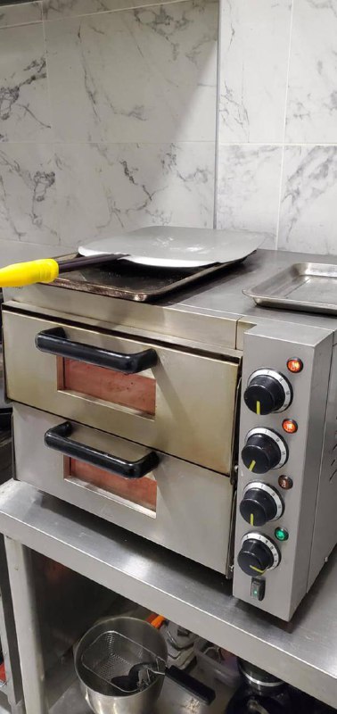Печь для выпечки Cuptor pizza electric mini 2 камеры 1