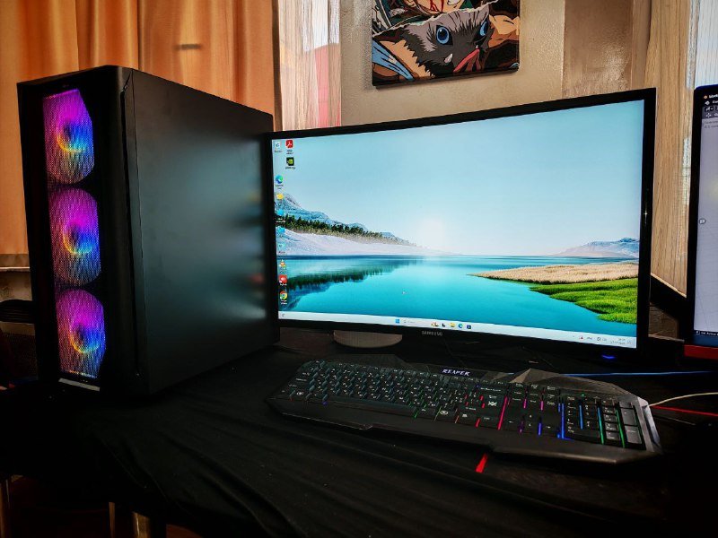 ПК компьютер Intel i5-12400F NVIDIA RTX 2070 16GB DDR5 512GB SSD 2