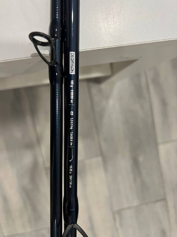 Два спиннинга Decathlon длина 270 и 240 3