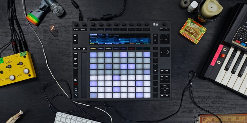 Ableton push 2 с dj сумкой