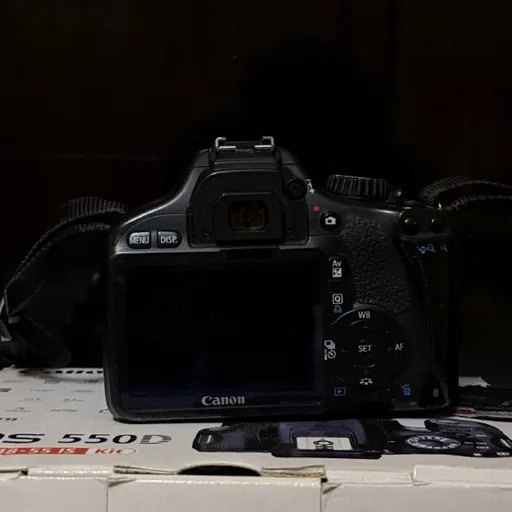 Canon EOS 550D с объективом